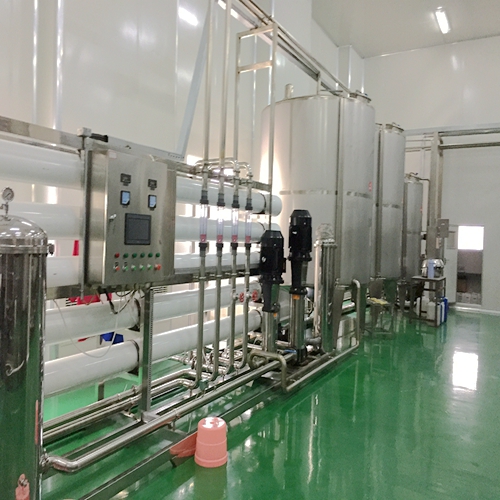 湖北荆州饮料厂15吨单级反渗透设备