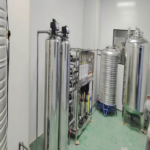 新乡长垣卫材厂0.5吨双级反渗透设备