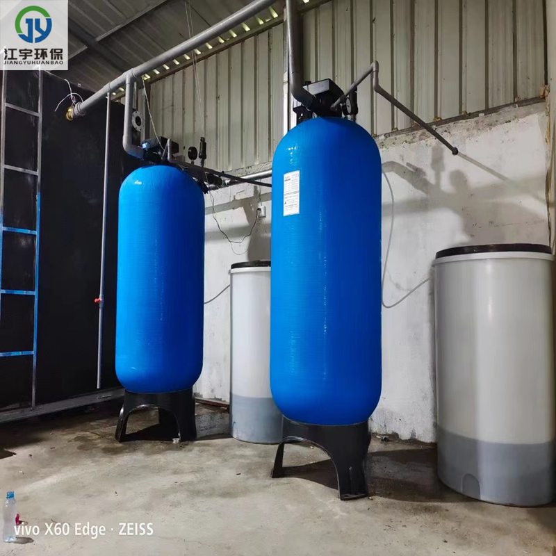 周口软化水设备，10吨软化水设备一用一备。